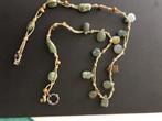 ketting met schilpad hangers, Verzenden, Nieuw, Groen, Steen of Mineraal