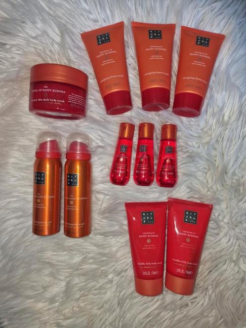 11 delig Rituals of Happy Budda Foam Dry Oil Bodycreme Scrub, Sieraden, Tassen en Uiterlijk, Uiterlijk | Lichaamsverzorging, Nieuw