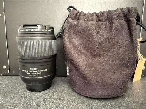 Nikkor AF-S Micro 60mm F2.8 Nano Crystal Coat ED SWM ED IF, Audio, Tv en Foto, Fotografie | Lenzen en Objectieven, Zo goed als nieuw