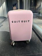 Suitsuit koffer fabulous fifties roze 55cm, Sieraden, Tassen en Uiterlijk, Koffers, Gebruikt, Hard kunststof, Ophalen