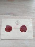 Schitterende brief Reich met lakzegels, Ophalen of Verzenden, Brief