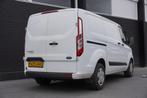 Ford Transit Custom 2.0 TDCI 130PK EURO 6 - Airco - Navi - C, Voorwielaandrijving, Zwart, 4 cilinders, Wit