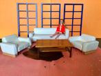 Vintage poppenhuis salon, Verzamelen, Poppenhuizen en Toebehoren, Ophalen of Verzenden, Gebruikt, Poppenhuis