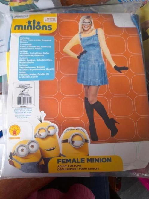 Verkleedkleren: Originele Minions jurk maat XS/ 170 NIEUW, Kinderen en Baby's, Carnavalskleding en Verkleedspullen, Nieuw, Meisje