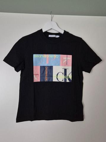 Zwart Calvin Klein T-shirt dames - maat S beschikbaar voor biedingen