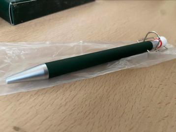 25x Grolsch beugelpen balpen pen groen / zilver beschikbaar voor biedingen
