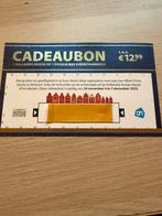 Cadeaubon postcodeloterij t.w.v €12,99 2 x, Eén persoon, Cadeaubon