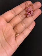 Swarovski ketting, Ophalen of Verzenden, Nieuw, Zilver, Overige materialen