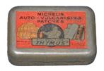 Frans blik Michelin banden plakspullen, Verzamelen, Ophalen of Verzenden, Gebruikt, Overige