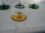 Kristalunie grapefruit glazen (Max Verboeket ??), Antiek en Kunst, Antiek | Glas en Kristal, Ophalen of Verzenden