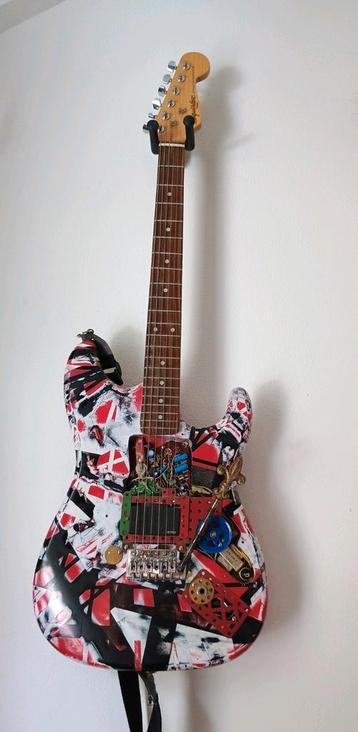 Squirter Stratocaster EMG-81 Squier onderdelen beschikbaar voor biedingen