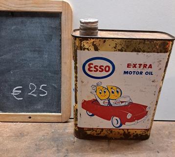 4 div Diverse olie blikken dunlop reclame items auto beschikbaar voor biedingen