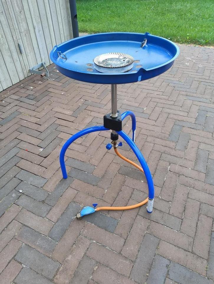 Skottelbraai (€25), Tuin en Terras, Gasbarbecues, Gebruikt, Ophalen
