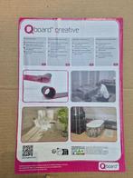 Qboard Qreative bouwplaat flexibel waterbestendig 130x60cm, Ophalen, Nieuw, Overige materialen, Minder dan 20 mm