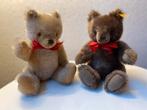 Twee Vintage Steiff Beren met Rode Strik, Verzamelen, Ophalen of Verzenden, Gebruikt