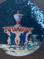 Curiosa Beschilderd Glasplaatje, Antiek en Kunst, Ophalen of Verzenden