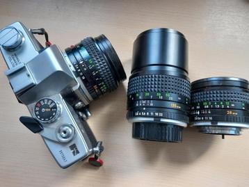 Minolta objectieven, 28mm, 50mm en 135mm beschikbaar voor biedingen
