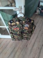 Te koop camouflage uniform nieuw met zeldzame decoraties, Verzamelen, Ophalen of Verzenden, Landmacht, Nederland, Kleding of Schoenen
