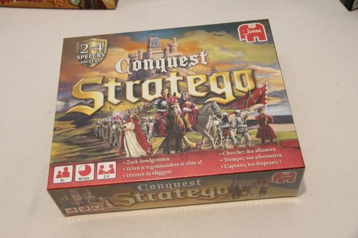 Conquest Stratego bordspel nieuw, Hobby en Vrije tijd, Gezelschapsspellen | Bordspellen, Nieuw, Een of twee spelers, Drie of vier spelers