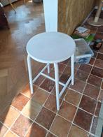 Kruk wit plantentafel, Ophalen, Zo goed als nieuw, Hout