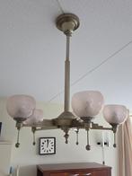 Art Deco hanglamp, Ophalen, Gebruikt, 50 tot 75 cm, Metaal