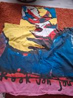 Kleurrijk dekbedovertrek, Gebruikt, Overige kleuren, Jongetje of Meisje, Dekbedovertrek