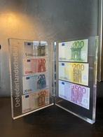 De Nederlandsche Bank Eurobiljetten display acryl/plexiglas, Ophalen, Overige landen, Setje