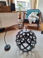 Freelight Emma Hanglamp Bol Zwart 40cm, Ophalen, Zo goed als nieuw, Metaal, Modern