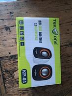 Tek one speakers, Ophalen of Verzenden, Zo goed als nieuw