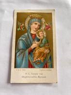 Bidprentje O.L. Vrouw van Altijddurenden Bijstand 1931, Antiek en Kunst, Antiek | Religie, Ophalen of Verzenden