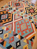 Handgeweven oosterse wollen kelim 302x200, Info@SlatsAntiek.nl, Vof Slats Antiek, Ophalen of Verzenden, Rechthoekig
