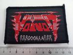 VOIVOD zeer zeldzame 1986 patch v32 zilver glitter print, Nieuw, Kleding, Verzenden