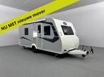 Caravelair Antares Titanium 455 Anniversary Mover Zakluifel, Caravans en Kamperen, Caravans, Vast bed, Rondzit, Bedrijf, 4 tot 5 meter
