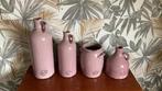 Countryfield vazen / potten te koop. Kleur oud roze., Ophalen, Overige kleuren, Aardewerk of Porselein, Zo goed als nieuw