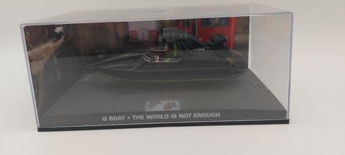 #82 Q boat James bond auto met boekje, Hobby en Vrije tijd, Modelauto's | 1:43, Nieuw, Auto, Universal Hobbies, Verzenden