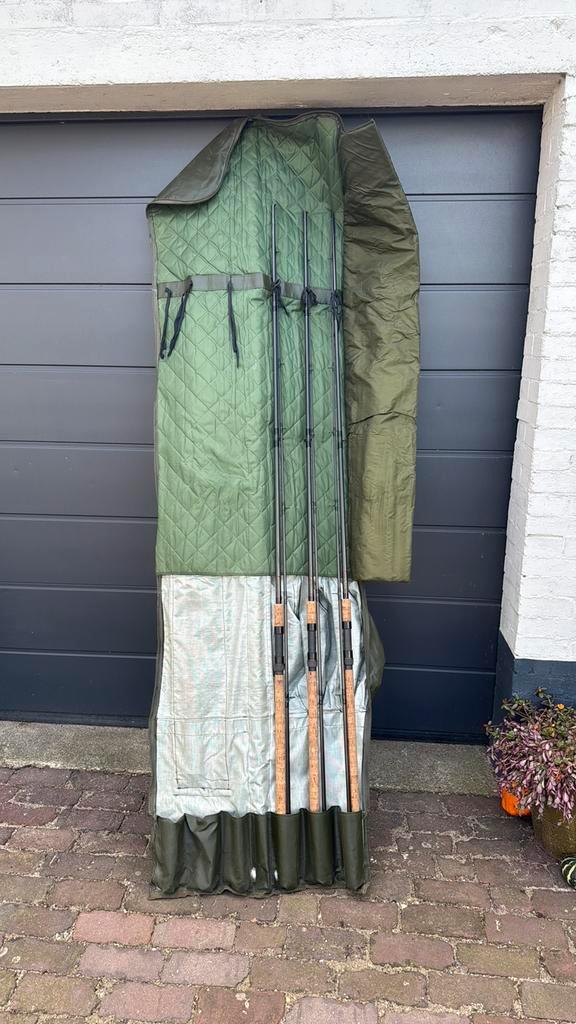 *** 3 K.M Carpflex Handbouwers***, Watersport en Boten, Hengelsport | Karpervissen, Gebruikt, Werphengel, Ophalen