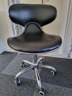 Zwarte bureau stoel, Ophalen, Zo goed als nieuw, Zwart, Bureaustoel