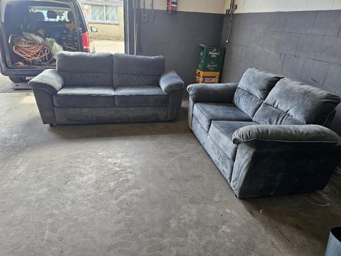 Bankstel, Huis en Inrichting, Banken | Bankstellen, Gebruikt, Rechte bank, Overige maten, 150 tot 200 cm, Ophalen