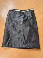 Leren rok, Kleding | Dames, Rokken, Zwart, Ophalen of Verzenden, Zo goed als nieuw, Maat 36 (S)
