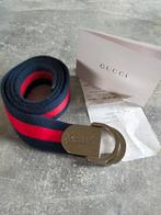 Gucci riem blauw rood 2011, Minder dan 95 cm, Ophalen of Verzenden, Gucci, Riem of Ceintuur