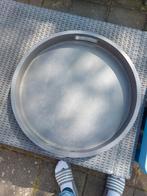 Rond dienblad - Zo goed als nieuw!, Ophalen of Verzenden, Zo goed als nieuw, Rond, Overige materialen