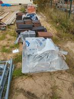 Overgebleven dakpannen nieuwbouw., Doe-het-zelf en Verbouw, Dakpannen en Dakbedekking, Ophalen, Steen of Klei, Zwart, Nieuw