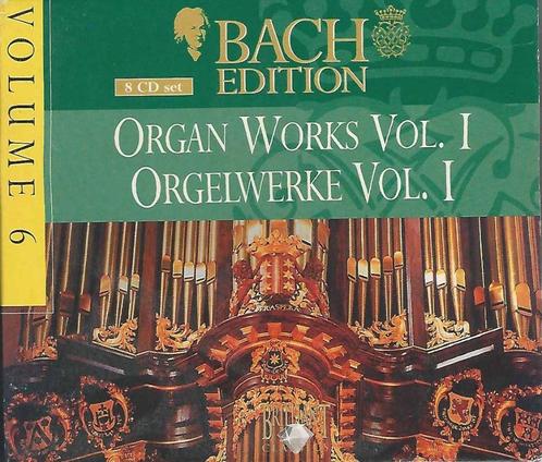OrgelBox 8 cd's - J.S. Bach - Organ Works Volume 1, Cd's en Dvd's, Cd's | Religie en Gospel, Zo goed als nieuw, Koren of Klassiek