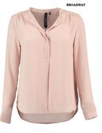 Powder/oudroze Broadway BLOUSE Mt L(=38/40) NIEUW, Kleding | Dames, Nieuw, Broadway, Maat 38/40 (M), Ophalen of Verzenden