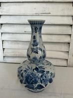 Vintage Delftsblauwe Ribbel Vaas - Perfecte Staat, Ophalen of Verzenden
