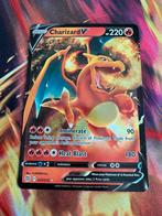 Pokemon - Charizard V - Brilliant Stars 017/172, Ophalen of Verzenden, Zo goed als nieuw, Losse kaart
