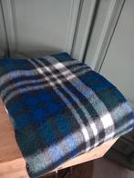 Hippe geruite deken 100% wol, Huis en Inrichting, Woonaccessoires | Plaids en Woondekens, Ophalen of Verzenden, Zo goed als nieuw