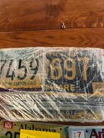 50 USA Kentekenplaten - Alle Staten Compleet!, Ophalen of Verzenden, Gebruikt, Auto's