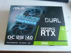Asus RTX 3060 12gb videokaart, Computers en Software, Videokaarten, HDMI, GDDR6, PCI-Express 4, Ophalen of Verzenden