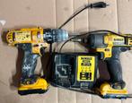 De Walt  set, Doe-het-zelf en Verbouw, Gereedschap | Boormachines, Ophalen of Verzenden, Gebruikt, Minder dan 400 watt, Boor- en Schroefmachine